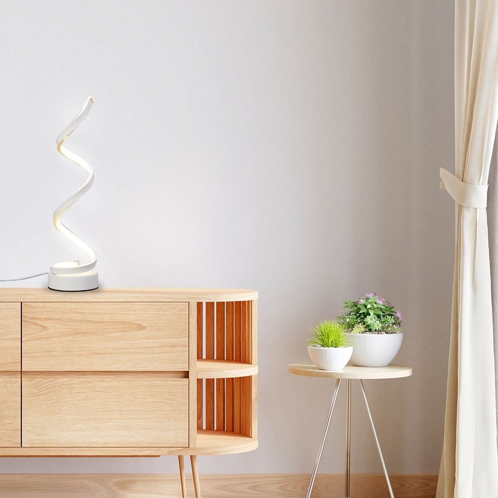 Table Lamp with Spiral design by Inoleds