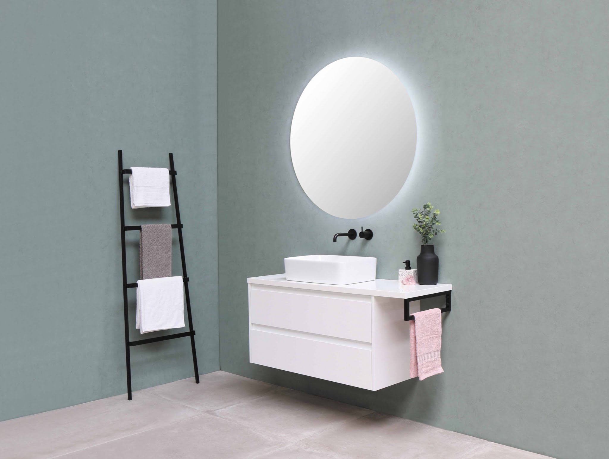 bathroom mirror and sink is one of simple design ideas for bathrooms